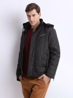 Fort Collins Full Sleeve Checkered Men's Quilted Jacket