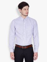 Mark Taylor Men's Checkered Formal Pink, Blue Shirt