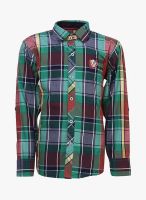 Napoleon Green Casual Shirt