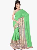 Shonaya Green Embellished Saree