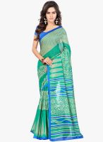 Shonaya Green Printed Saree