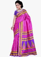 Shonaya Magenta Printed Saree