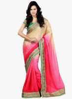 Shonaya Pink Embroidered Saree