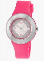 Sonata Nf8991Pp01J Pink/Silver Analog Watch