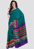 Triveni Sarees Printed Blue Saree