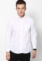 Wrangler White Casual Shirt