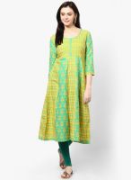 Divina Cotton Yellow Kurti