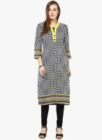 Kurti'S Black Printed Kurtis