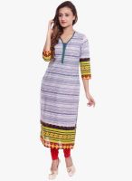 Kurti'S Green Printed Kurtis