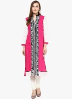 Kurti'S Pink Embroidered Kurtis