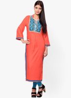 Kurti'S Rust Printed Kurtis