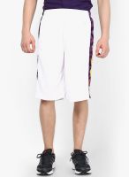 NBA Kobe Bryant White Basketball Shorts