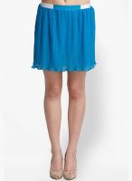 Oxolloxo Blue Flared Skirt