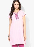 Rangriti Pink Printed Kurtis