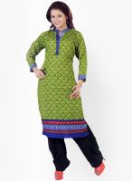 Salwar Studio Green Printed Kurtis