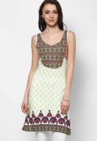 Vedic Green Printed Kurtis