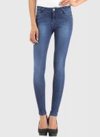 X'Pose High Rise Light Blue Washed Jeans