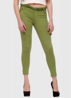 Xblues Green Solid Jeans