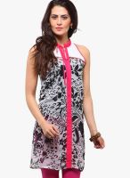 Yepme White Printed Kurtis