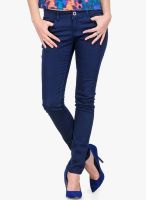 Yepme Yepme Nelly Colored Pant- Navy