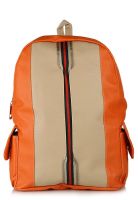 Alessia Orange/Camel Backpack