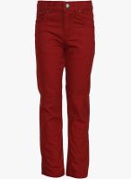Bells And Whistles Maroon Trouser