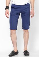 Blue Saint Slim Fit Navy Shorts