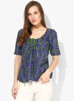 Bohemyan Blue Blue Printed Kurtis