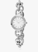 DKNY Ny2133-O Silver/White Analog Watch
