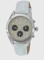 DKNY Ny8767-O White/Tan Chronograph Watch