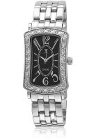 Dvine Sd 5052 C Bk01 Silver/Black Analog Watch