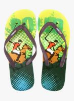 FlipSide Polo Green Flipflops