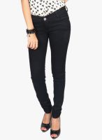 Fungus Black Solid Jeans