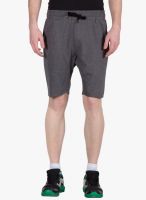 Hypernation Solid Grey Shorts