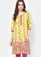 Karigari Green Printed Kurta