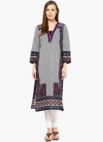 Kurti'S White Printed Kurtis