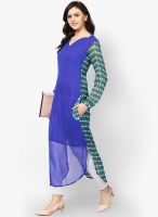 La Firangi Georgette Blue Kurti