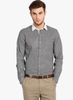 Mark Taylor Black Checked Slim Fit Formal Shirt