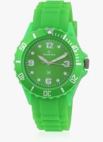 Maxima 31011Ppln Green Analog Watch