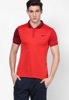 Nike Red Tennis Polo T-Shirt