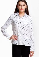 Oxolloxo White Printed Shirt