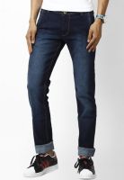 R&C Washed Blue Narrow Fit Jeans