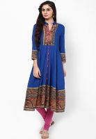 Rain & Rainbow Blue Printed Kurtas