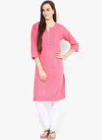 Rangriti Pink Printed Kurta