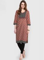 Rangriti Rust Printed Kurtas