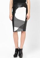 River Island Black A-Line Skirt