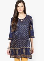 Riya Blue Printed Kurtis