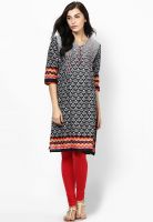 Shree Black Printed Kurta