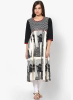 Shree Black Printed Kurta