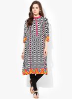 Shree Black Printed Kurtis